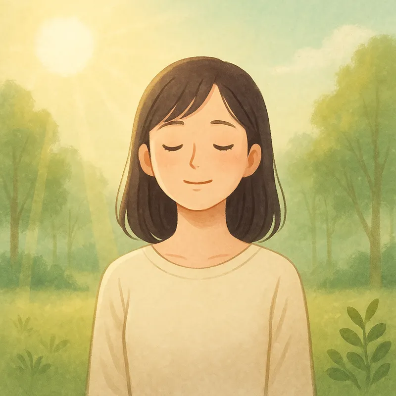 波動が低い人が集まる場所を避けてエネルギーが戻ってきた女性