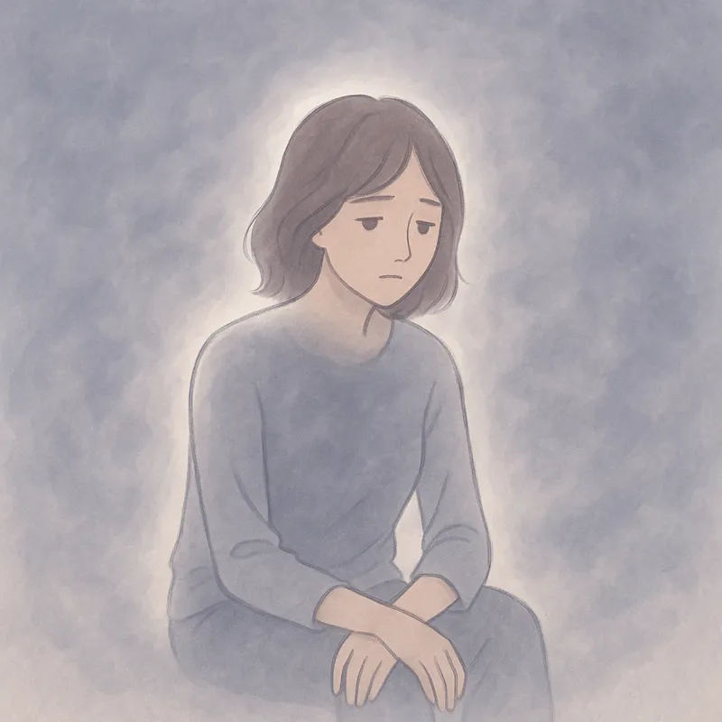 異常な疲れを感じてスピリチュアル的な意味を考える女性