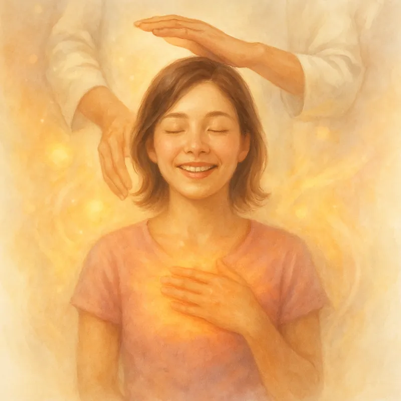 エネルギー療法の効果で気持ちが楽になった