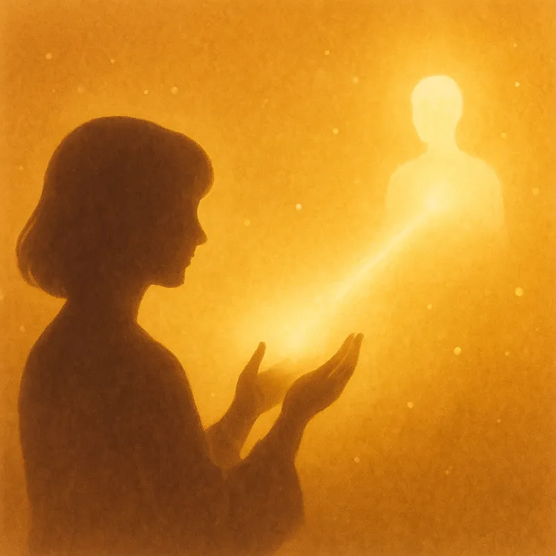 遠く離れた場所にいる人に遠隔ヒーリングするヒーラー