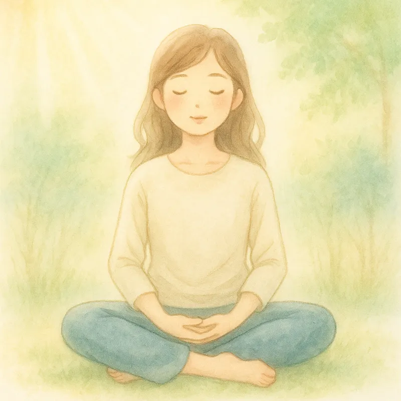 波動が下がった時にやると効果的なセルフケア：瞑想をする